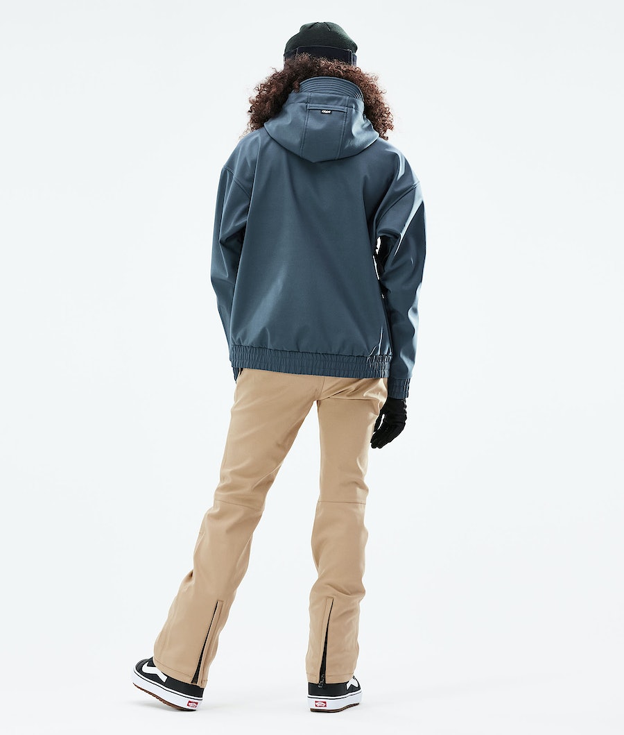 Dope Cyclone W 2021 Snowboardjacke Damen Blau | 217-EXMIBH