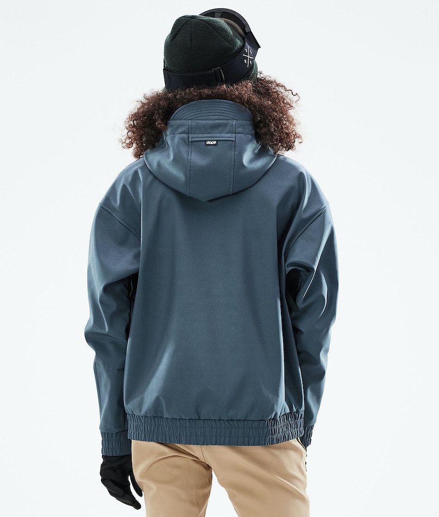 Dope Cyclone W 2021 Snowboardjacke Damen Blau | 217-EXMIBH