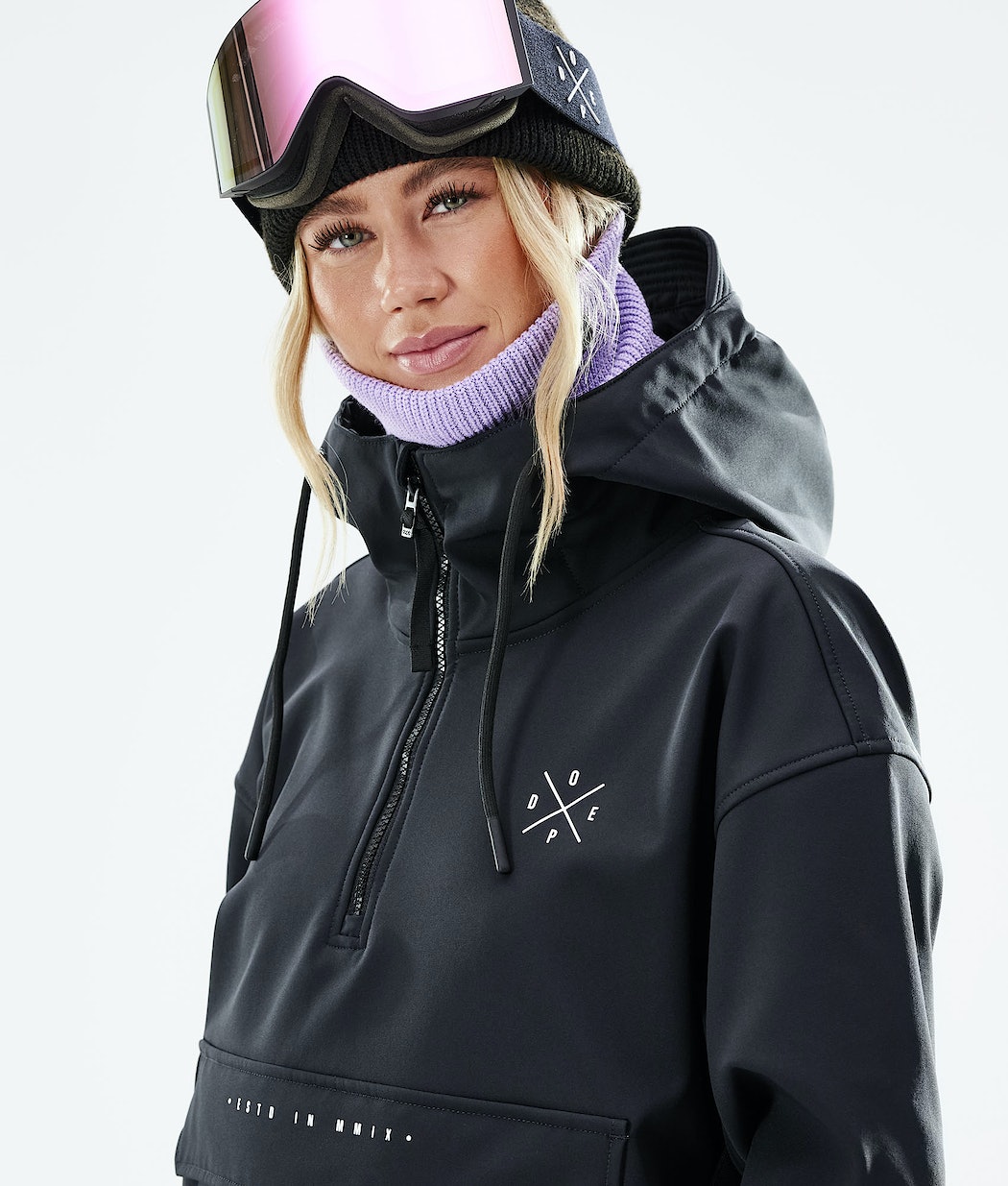 Dope Cyclone W 2021 Snowboardjacke Damen Schwarz | 349-SLUKCE