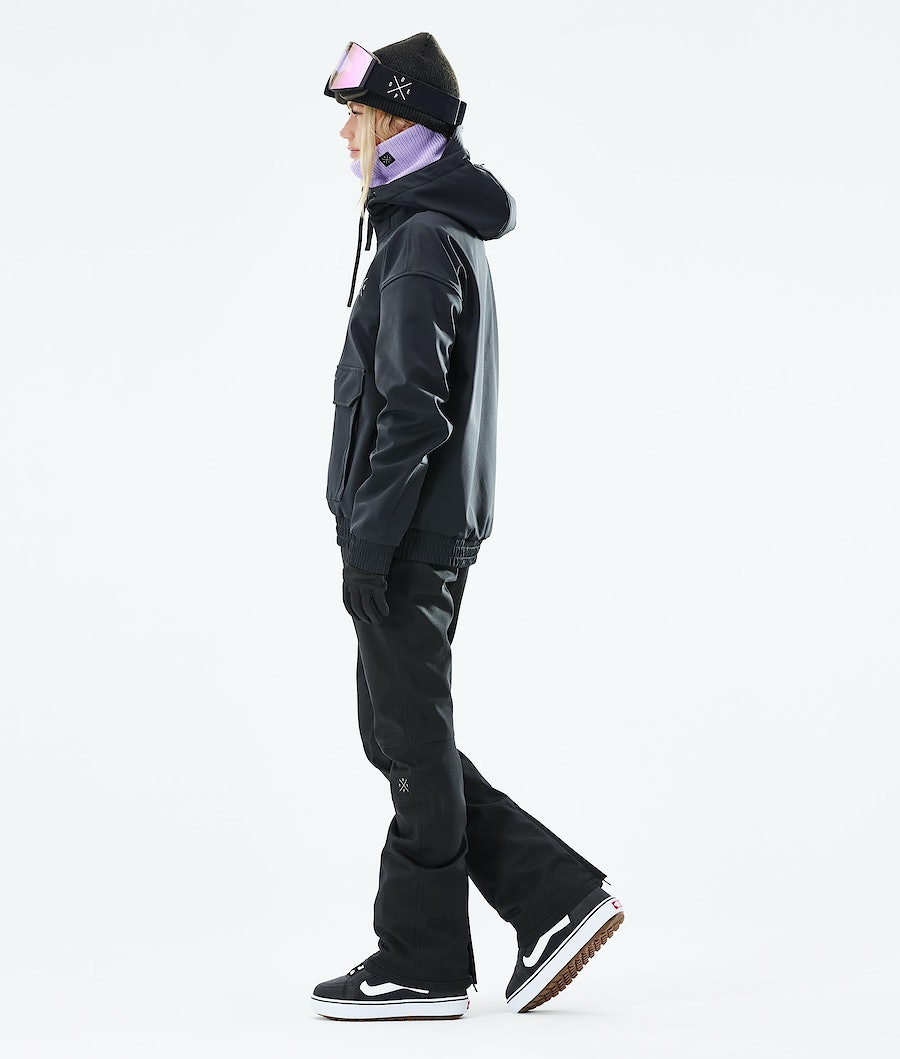 Dope Cyclone W 2021 Snowboardjacke Damen Schwarz | 349-SLUKCE