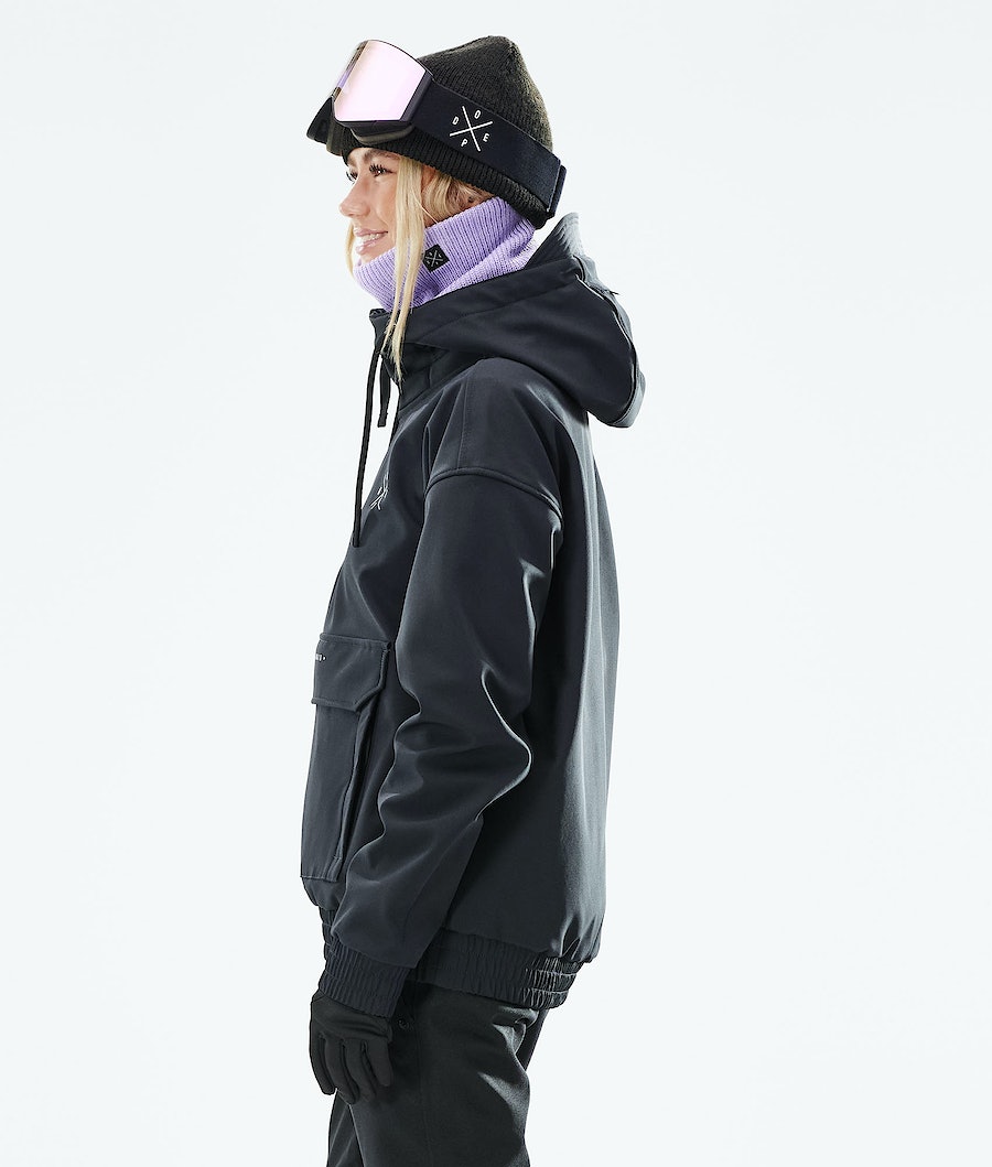 Dope Cyclone W 2021 Snowboardjacke Damen Schwarz | 349-SLUKCE