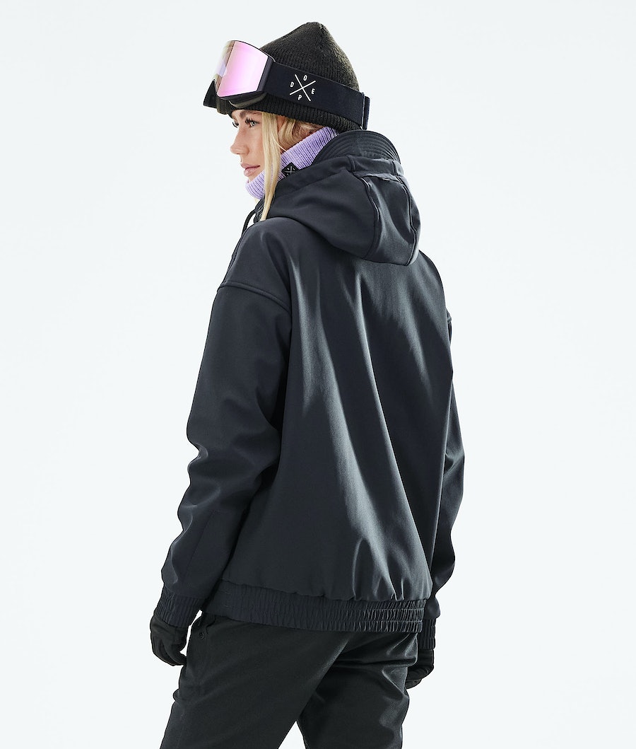 Dope Cyclone W 2021 Snowboardjacke Damen Schwarz | 349-SLUKCE