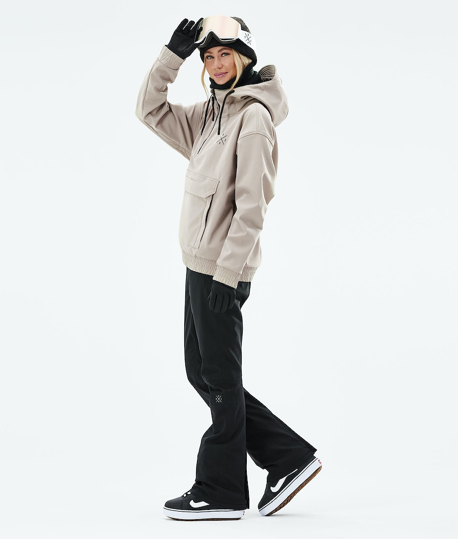 Dope Cyclone W 2021 Snowboardjacke Damen Braun | 869-HKXCWI