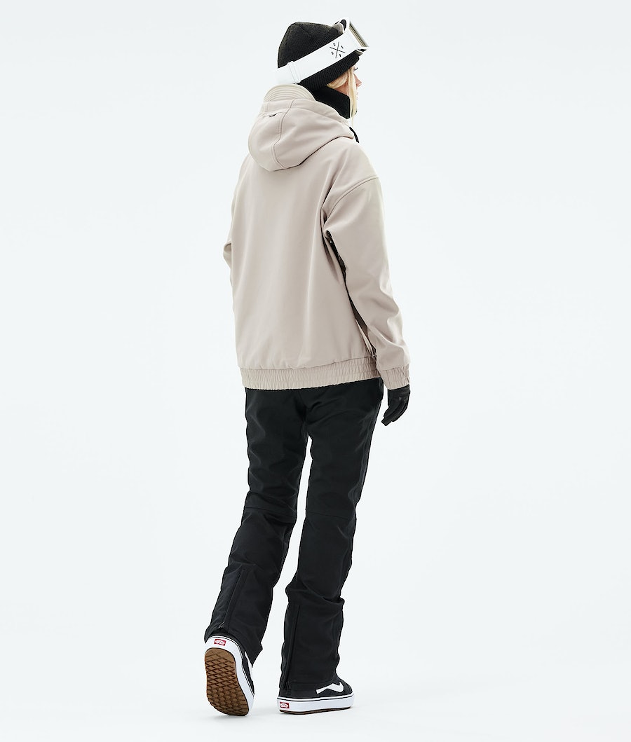 Dope Cyclone W 2021 Snowboardjacke Damen Braun | 869-HKXCWI