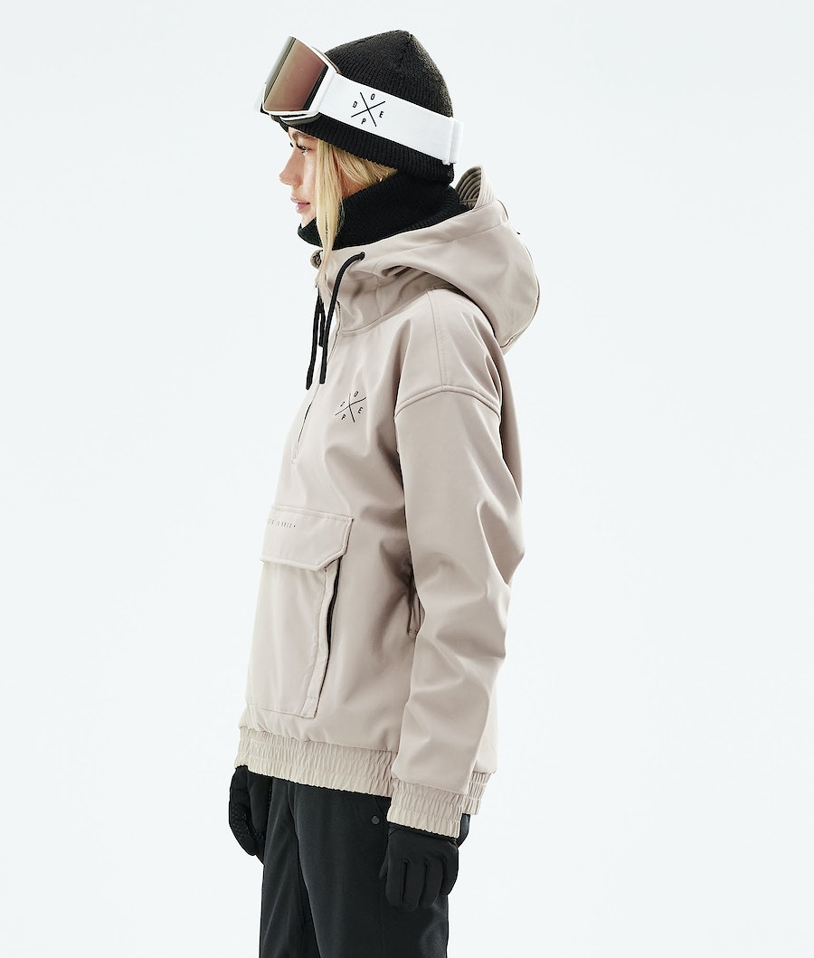 Dope Cyclone W 2021 Snowboardjacke Damen Braun | 869-HKXCWI