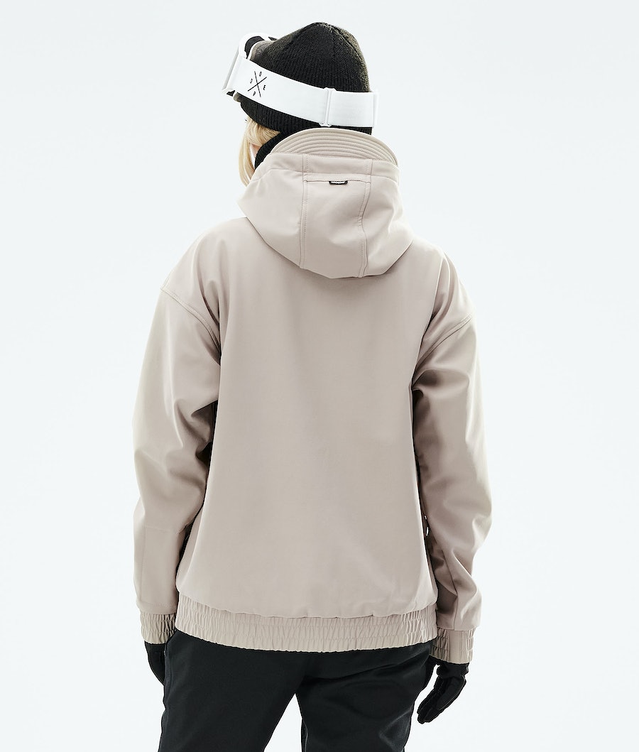Dope Cyclone W 2021 Snowboardjacke Damen Braun | 869-HKXCWI