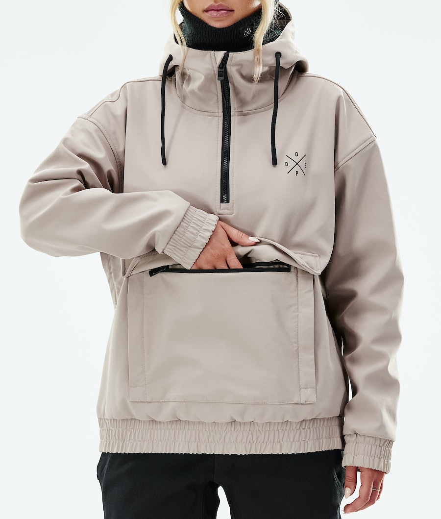 Dope Cyclone W 2021 Snowboardjacke Damen Braun | 869-HKXCWI
