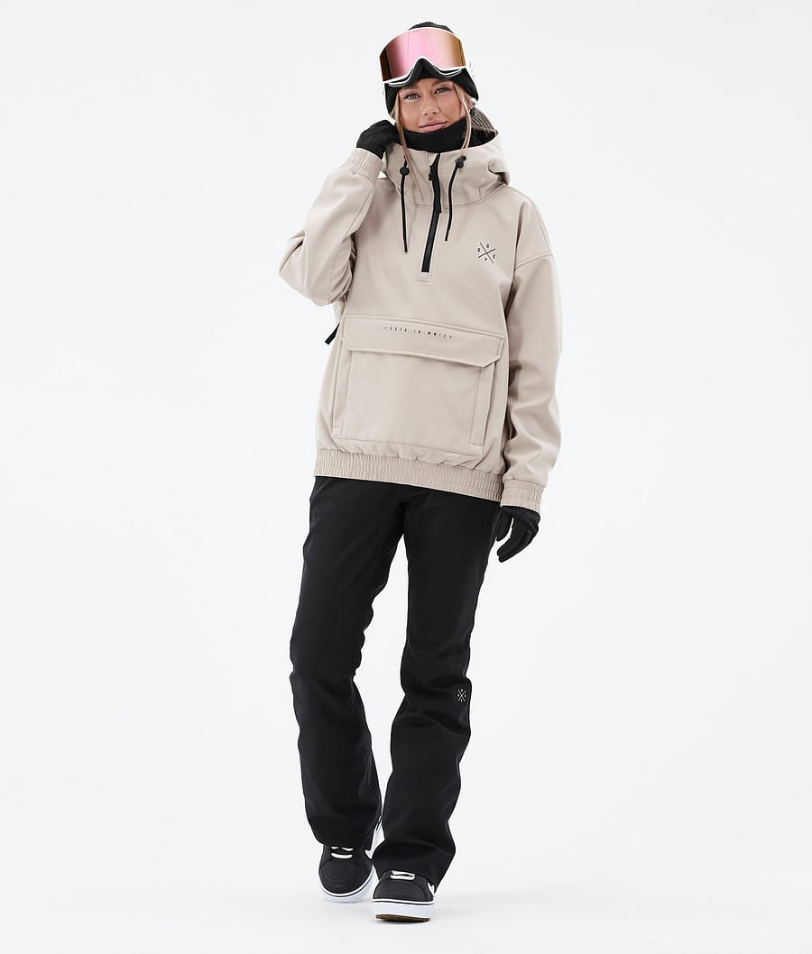Dope Cyclone W Snowboardjacke Damen Braun | 042-JFLDTV