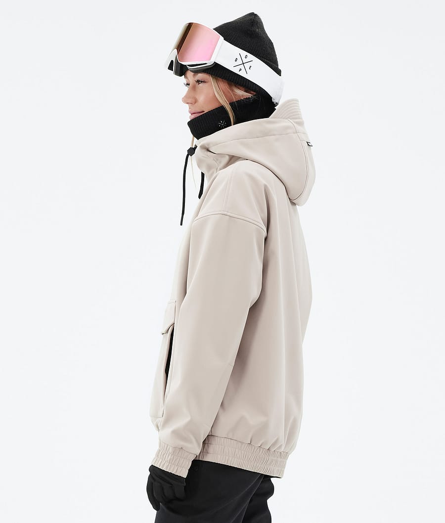 Dope Cyclone W Snowboardjacke Damen Braun | 042-JFLDTV