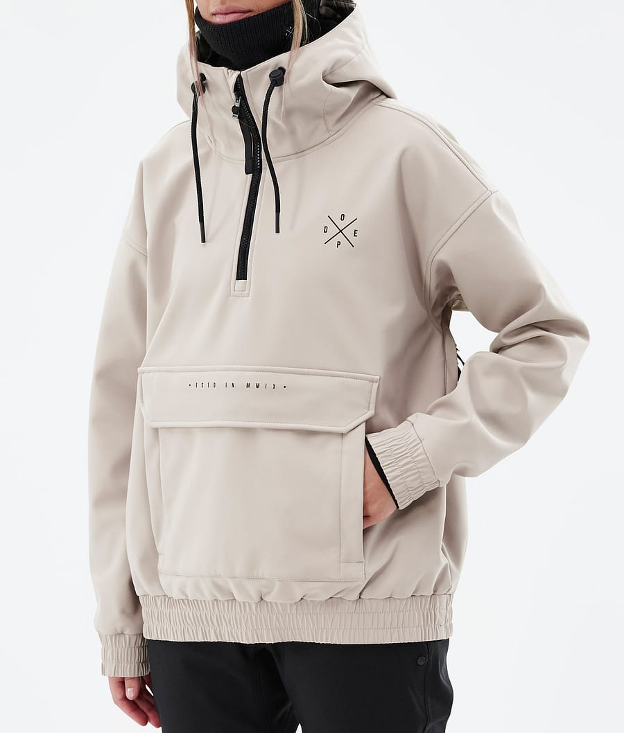 Dope Cyclone W Snowboardjacke Damen Braun | 042-JFLDTV