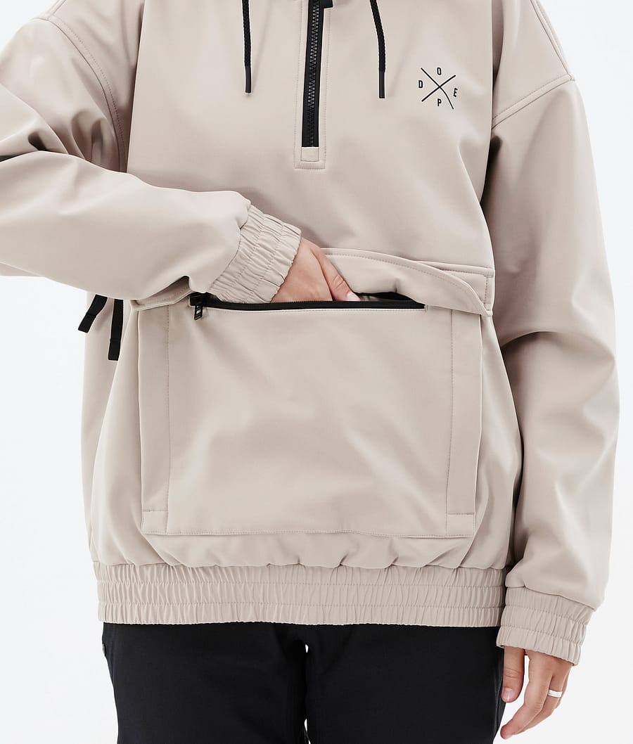 Dope Cyclone W Snowboardjacke Damen Braun | 042-JFLDTV