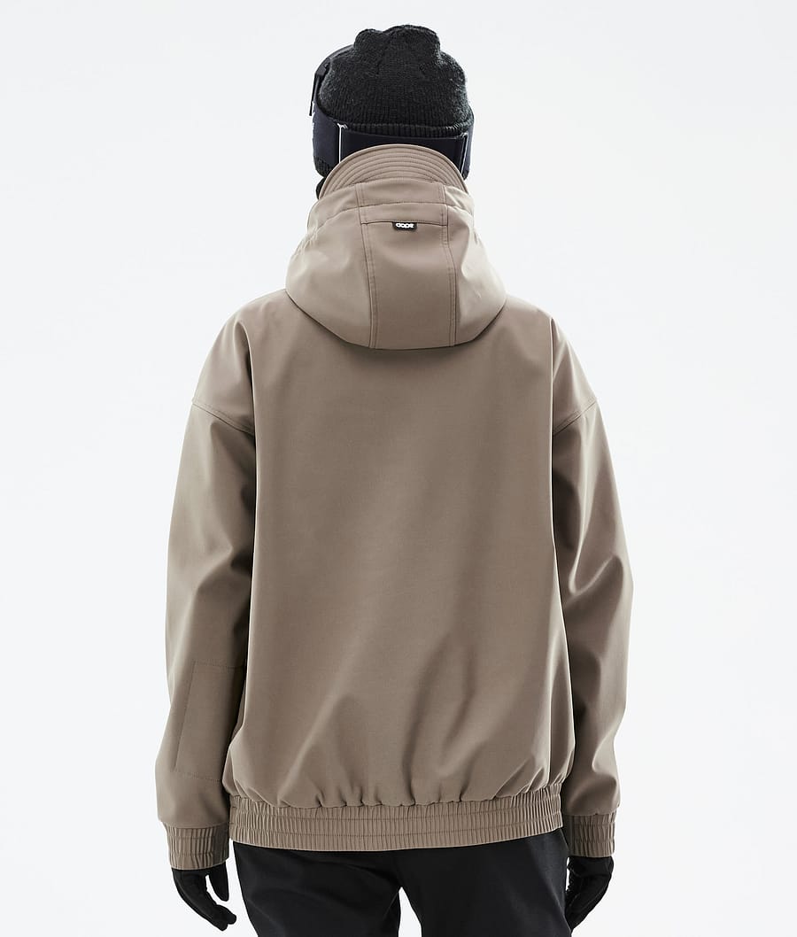 Dope Cyclone W Snowboardjacke Damen Tiefesbraun | 512-BPRTIL