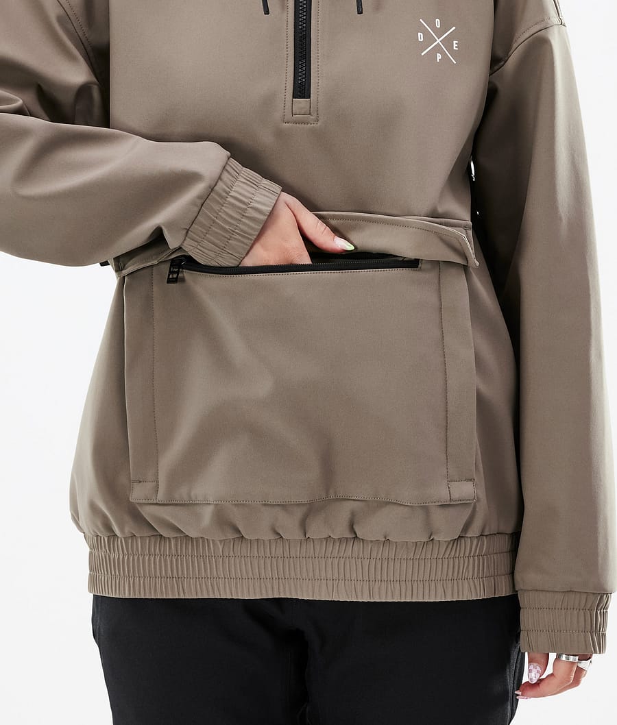 Dope Cyclone W Snowboardjacke Damen Tiefesbraun | 512-BPRTIL