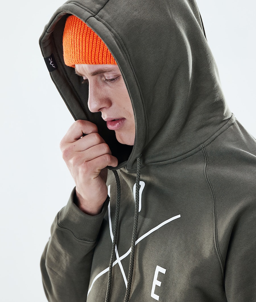 Dope Daily 2X-UP Hoodie Herren Olivgrün Grün | 104-PRQJOI