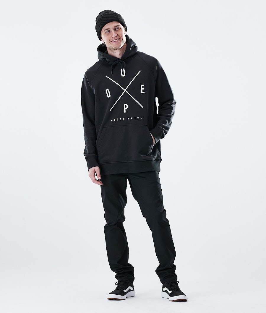 Dope Daily 2X-UP Hoodie Herren Schwarz | 512-IFNYGP