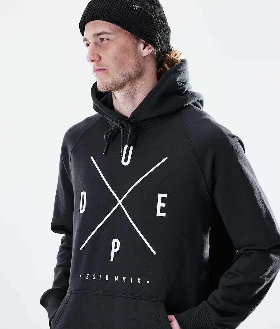 Dope Daily 2X-UP Hoodie Herren Schwarz | 512-IFNYGP