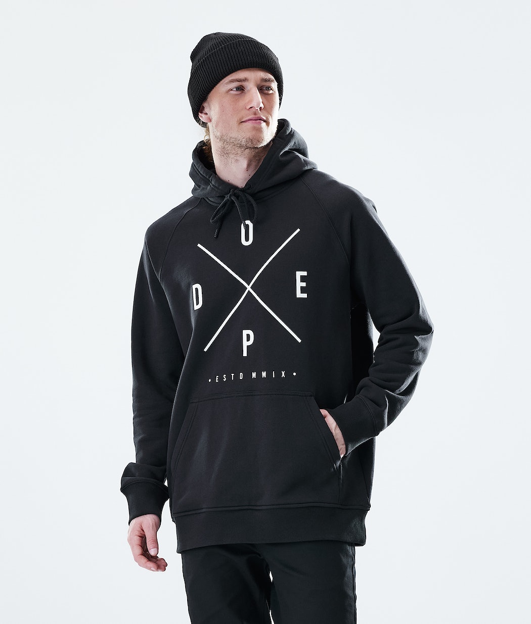Dope Daily 2X-UP Hoodie Herren Schwarz | 512-IFNYGP