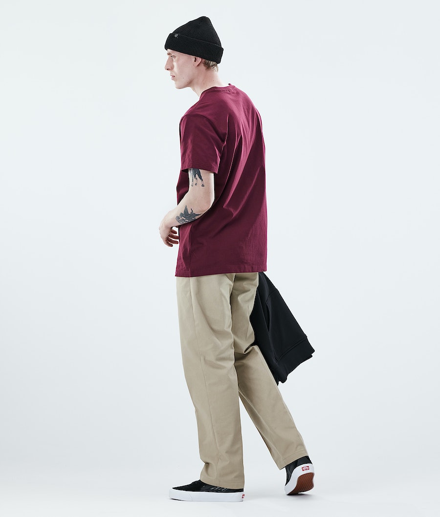 Dope Daily 2X-UP T-Shirts Herren Bordeaux | 649-KZNAFQ