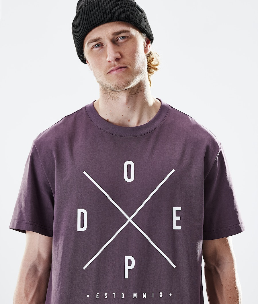 Dope Daily 2X-UP T-Shirts Herren Lila | 614-GRADNU
