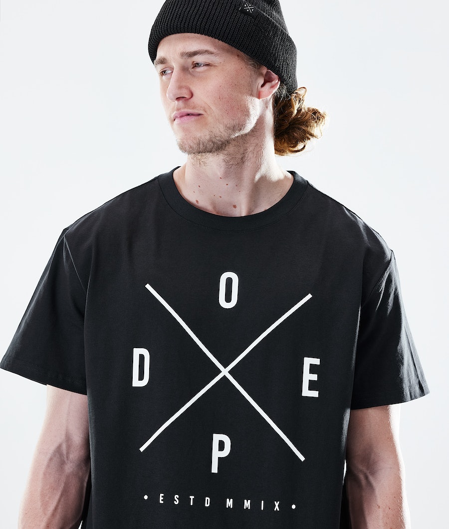 Dope Daily 2X-UP T-Shirts Herren Schwarz | 029-RDIHMQ
