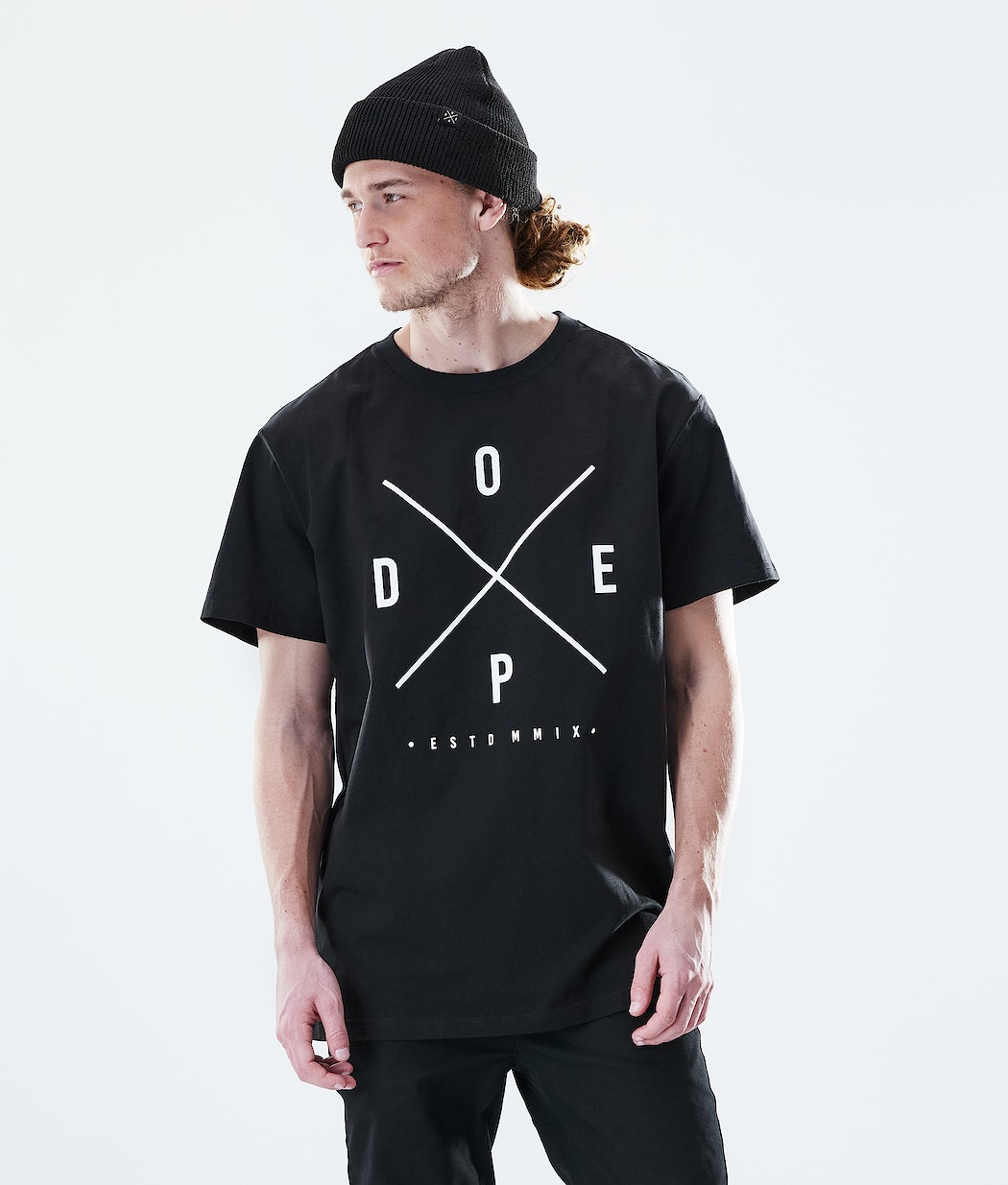 Dope Daily 2X-UP T-Shirts Herren Schwarz | 029-RDIHMQ
