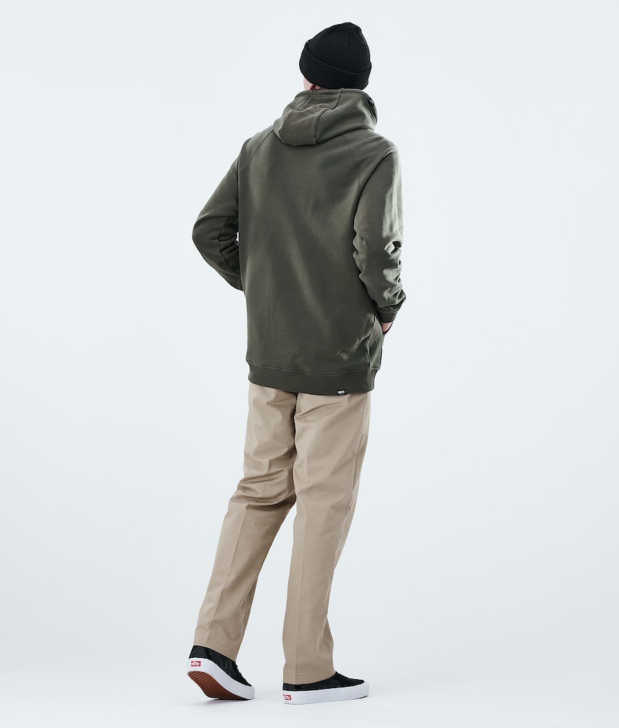 Dope Daily Capital Hoodie Herren Olivgrün Grün | 130-QMBYDU