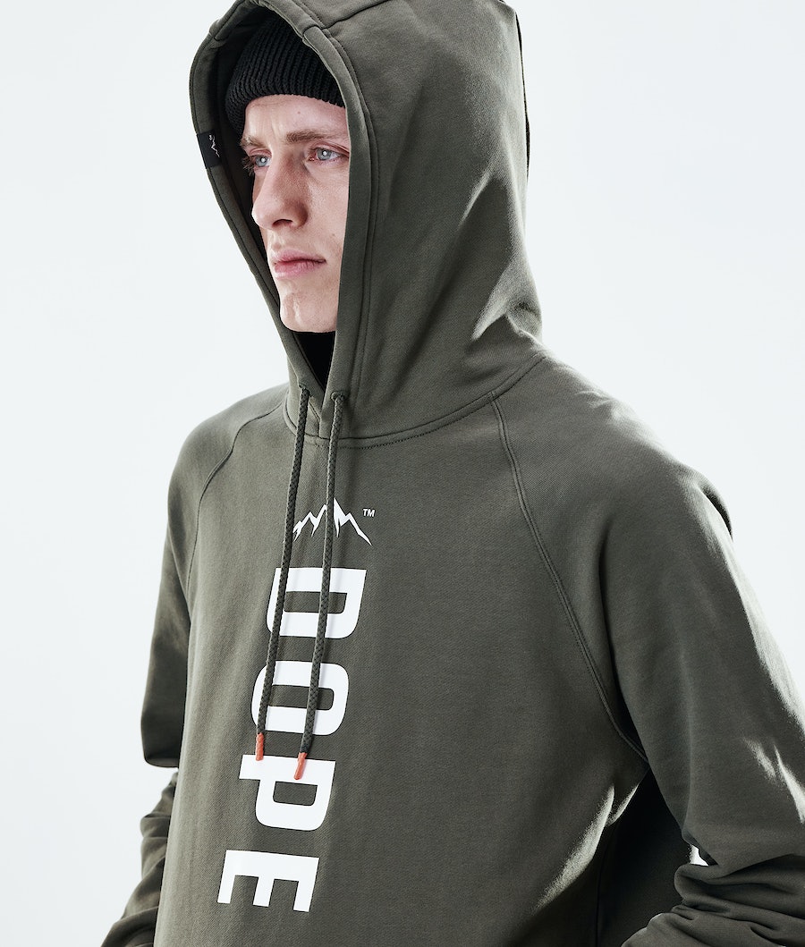 Dope Daily Capital Hoodie Herren Olivgrün Grün | 130-QMBYDU