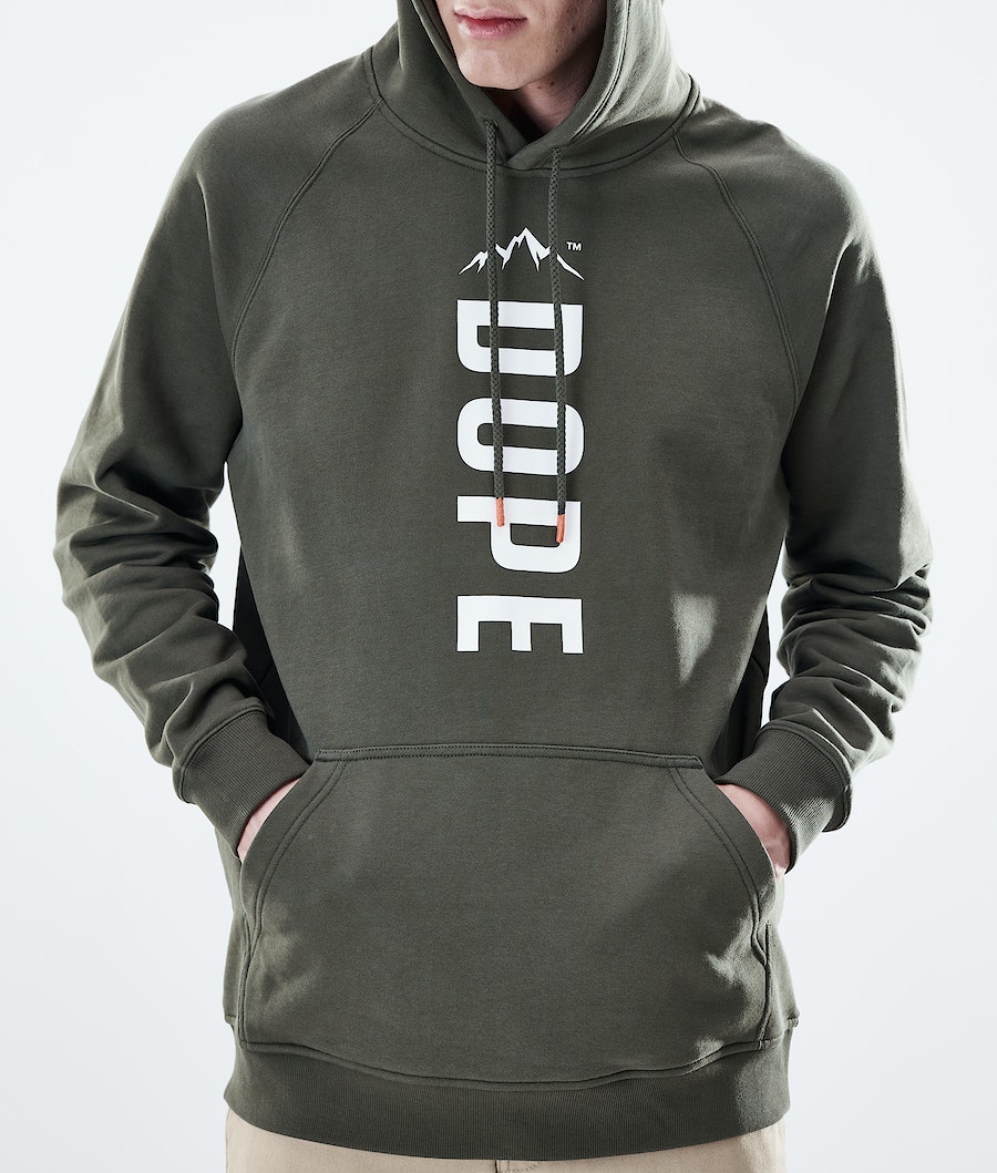 Dope Daily Capital Hoodie Herren Olivgrün Grün | 130-QMBYDU