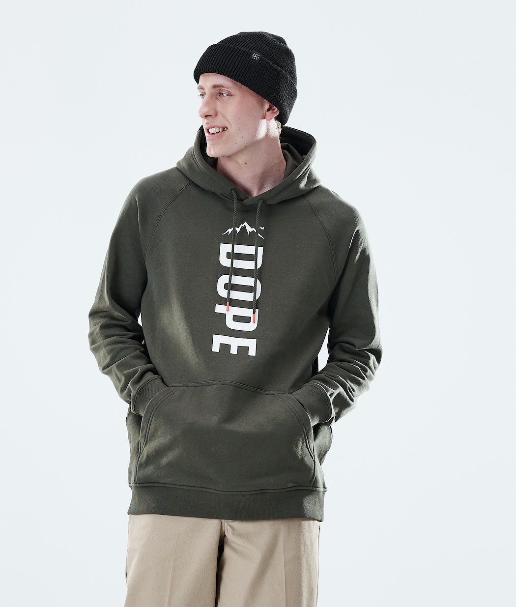 Dope Daily Capital Hoodie Herren Olivgrün Grün | 130-QMBYDU