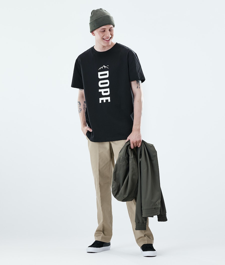 Dope Daily Capital T-Shirts Herren Schwarz | 963-BVEHKT