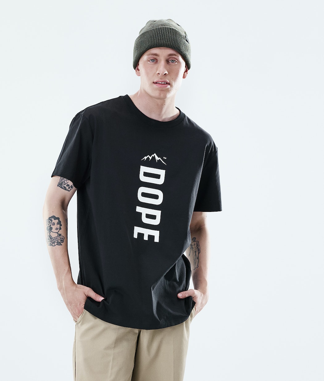 Dope Daily Capital T-Shirts Herren Schwarz | 963-BVEHKT