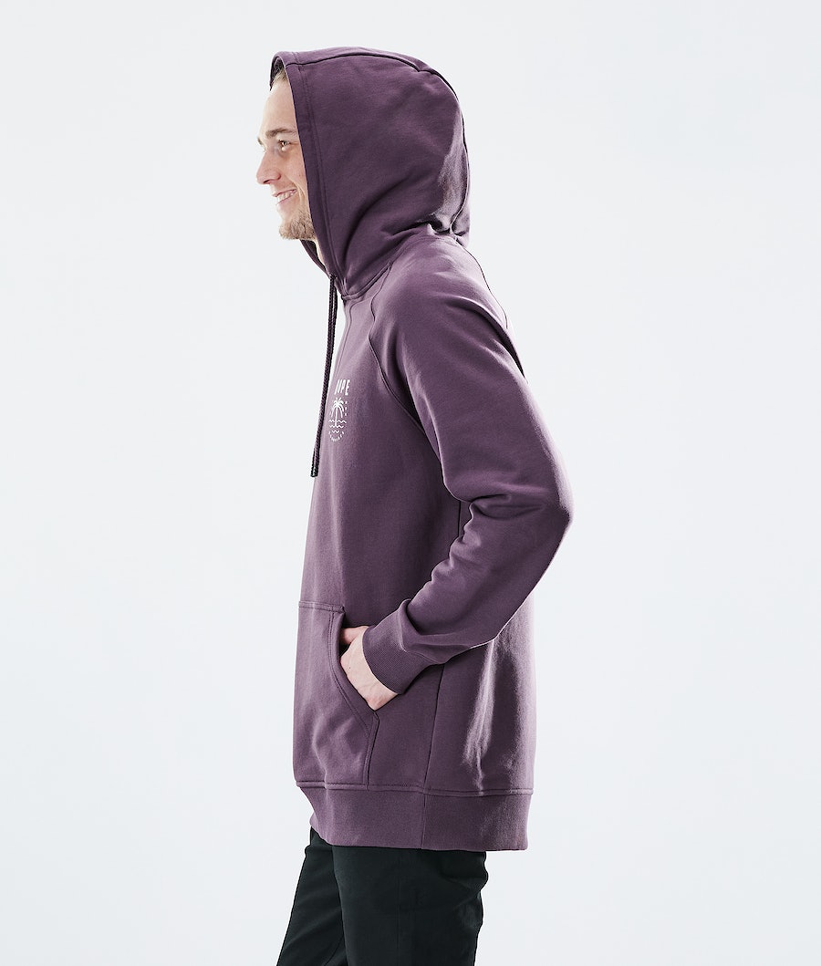 Dope Daily Palm Hoodie Herren Lila | 631-BDRLOX