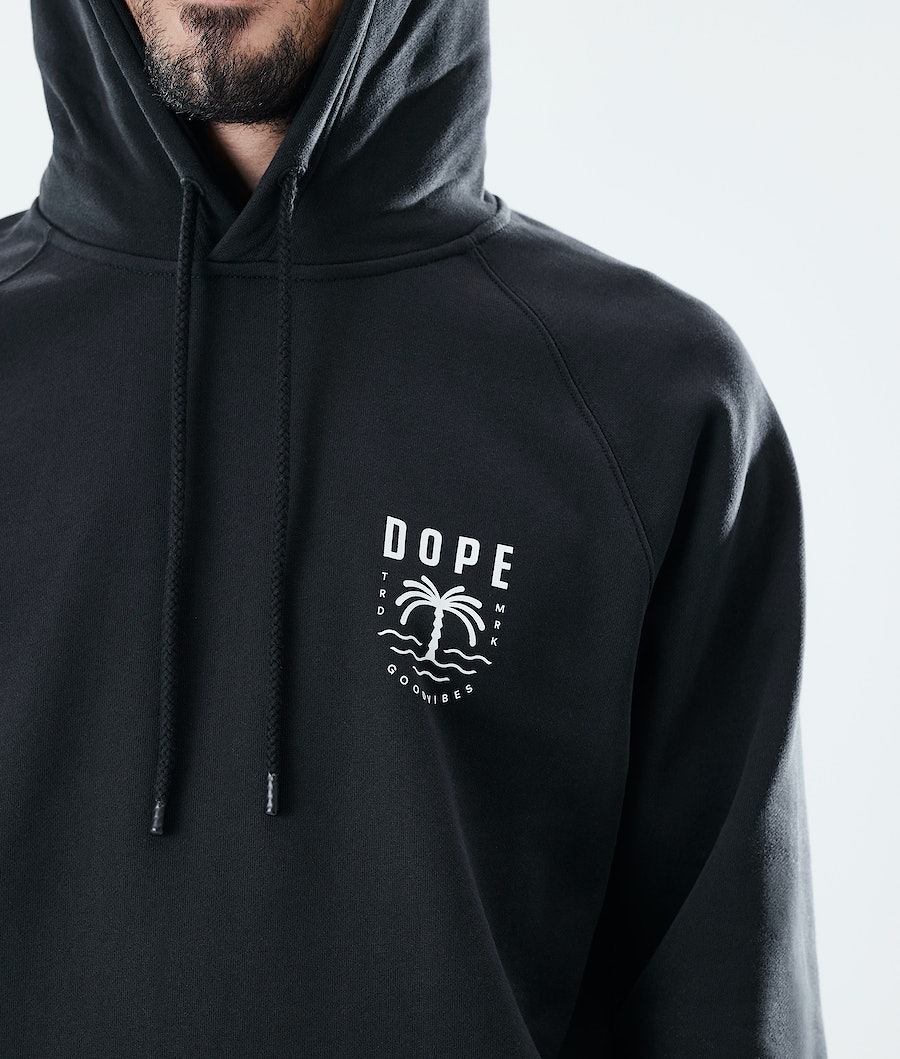 Dope Daily Palm Hoodie Herren Schwarz | 934-RILHZU