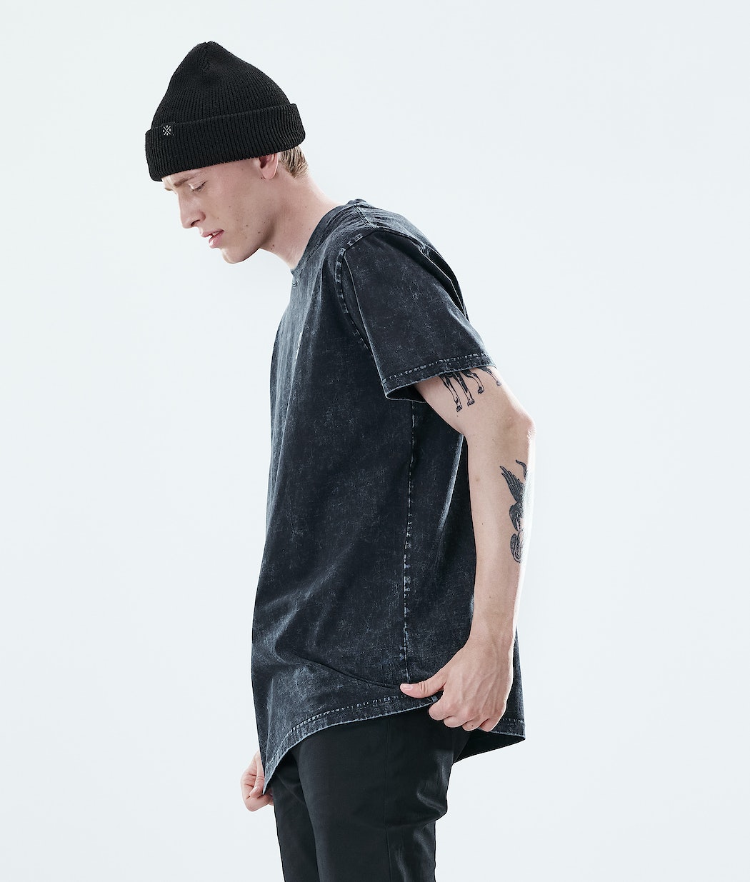 Dope Daily Palm T-Shirts Herren Schwarz | 698-NFCVWI
