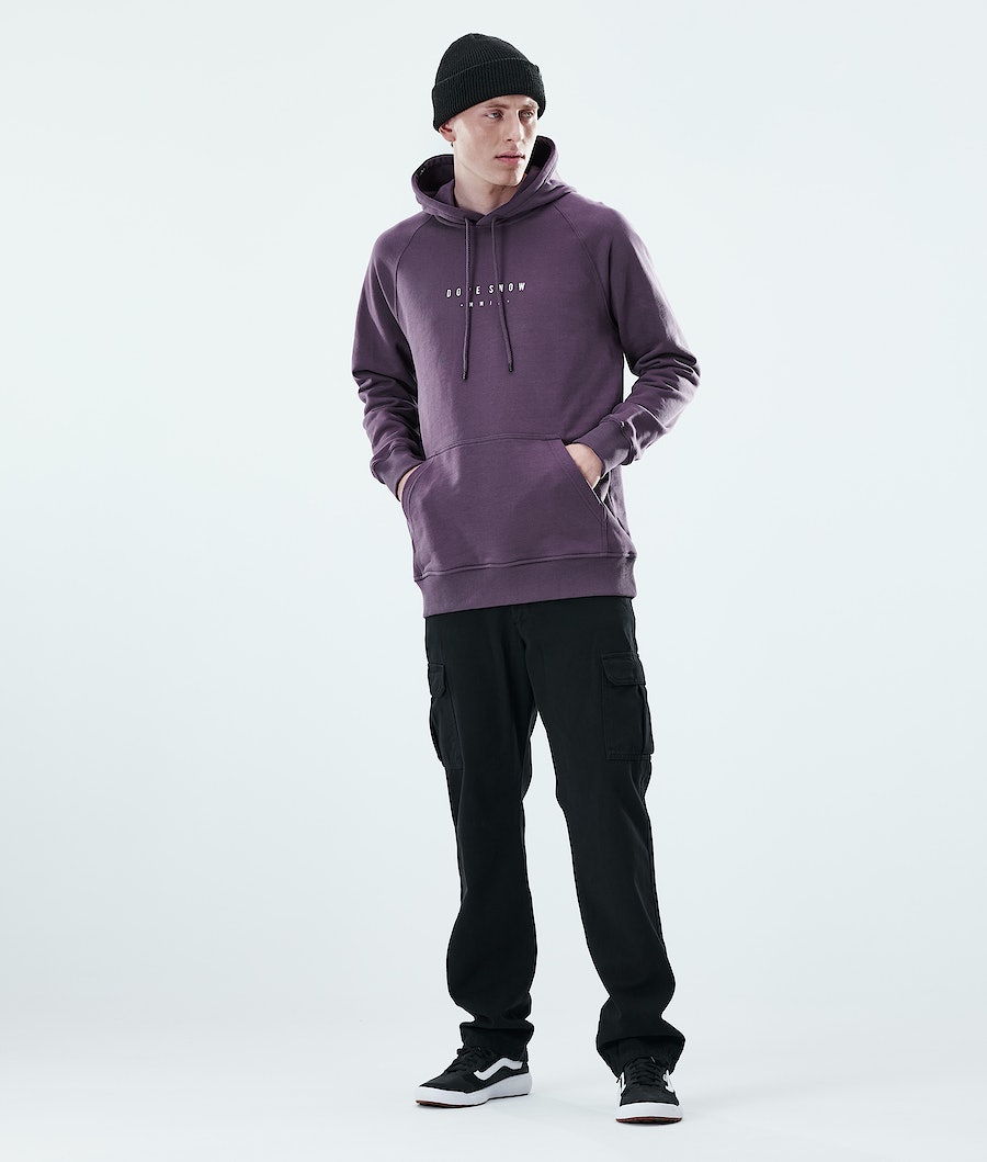 Dope Daily Range Hoodie Herren Lila | 937-XPEDMG