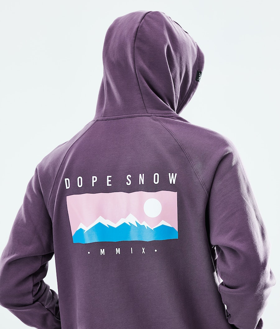 Dope Daily Range Hoodie Herren Lila | 937-XPEDMG