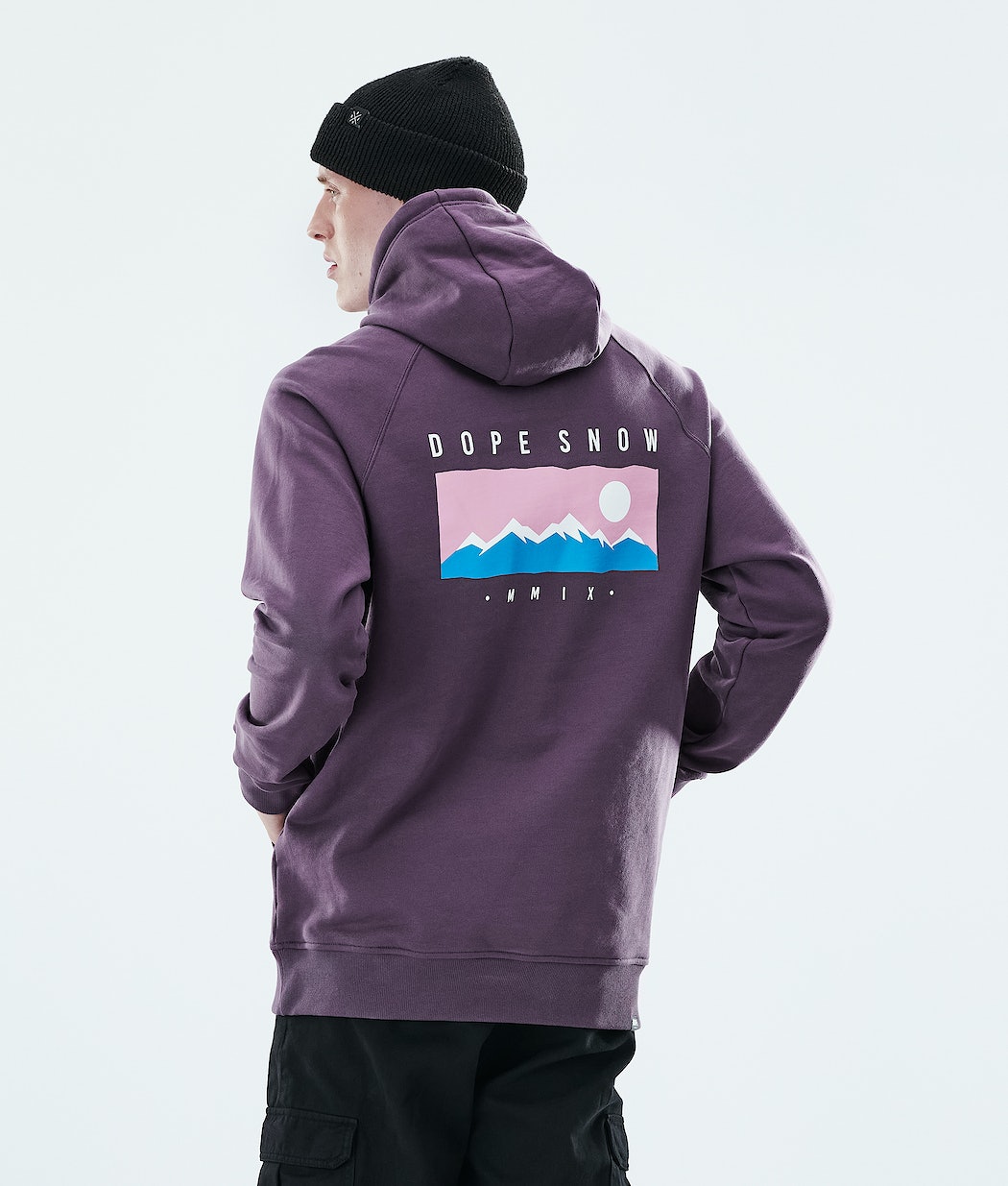 Dope Daily Range Hoodie Herren Lila | 937-XPEDMG