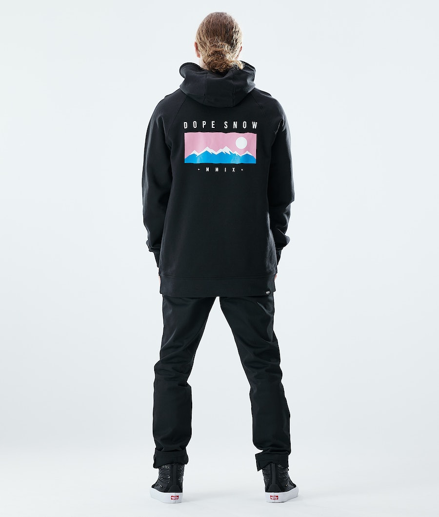 Dope Daily Range Hoodie Herren Schwarz | 715-YEKDSI