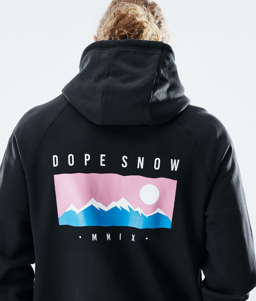 Dope Daily Range Hoodie Herren Schwarz | 715-YEKDSI