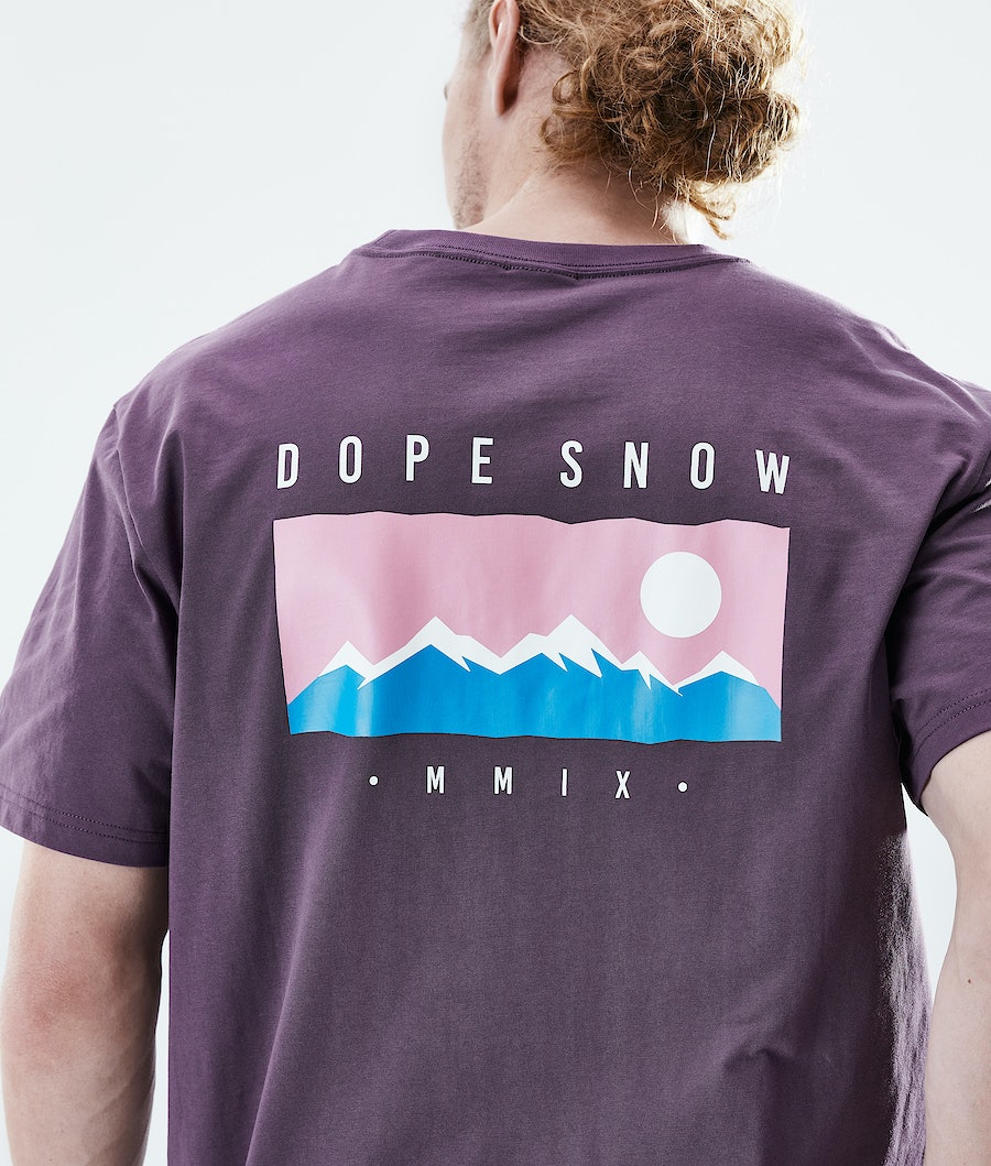 Dope Daily Range T-Shirts Herren Lila | 406-VYQJEM