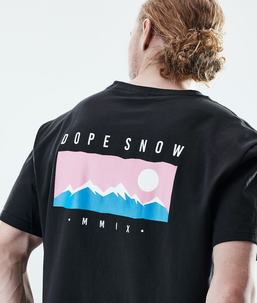 Dope Daily Range T-Shirts Herren Schwarz | 410-JMGUFN
