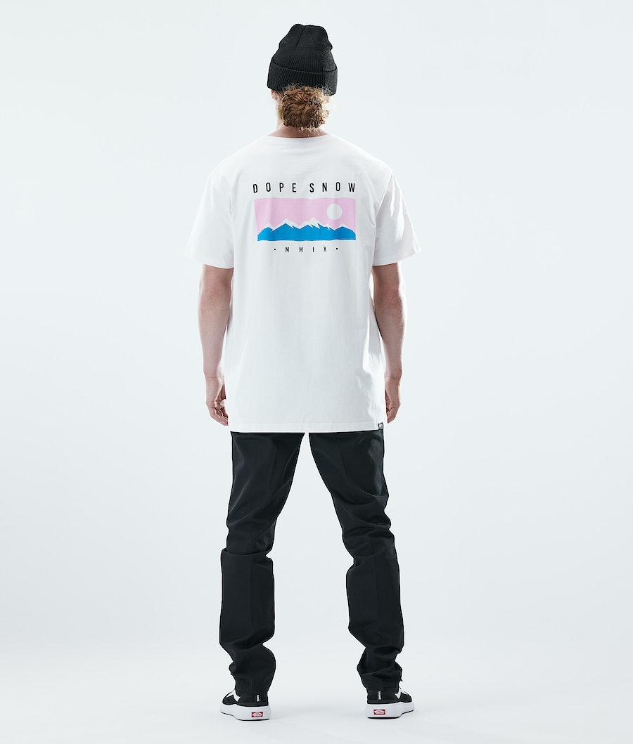 Dope Daily Range T-Shirts Herren Weiß | 075-PAKFJX