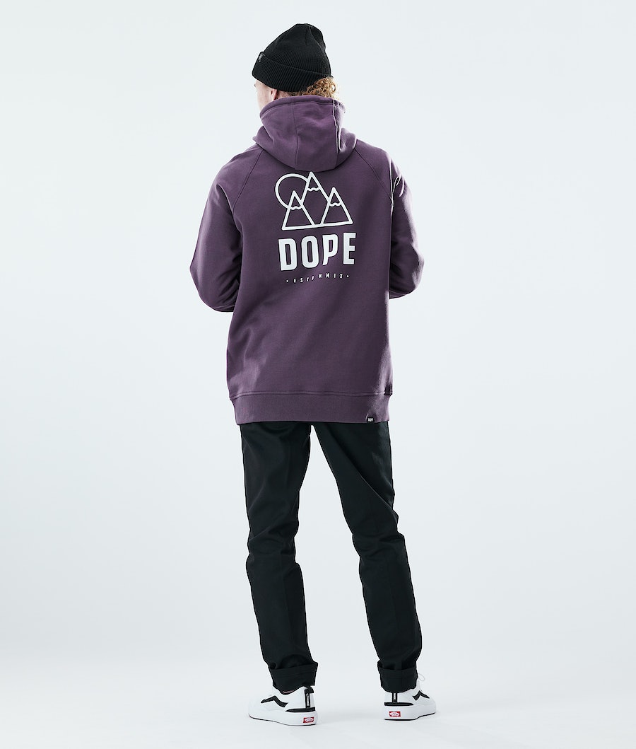 Dope Daily Rise Hoodie Herren Lila | 354-IDJVOK
