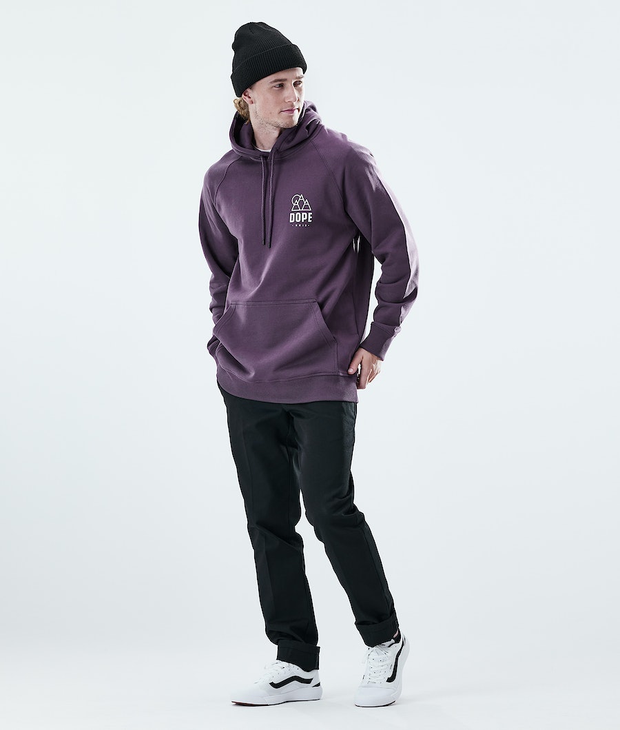 Dope Daily Rise Hoodie Herren Lila | 354-IDJVOK