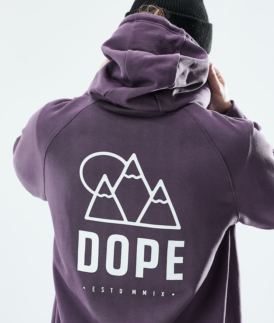 Dope Daily Rise Hoodie Herren Lila | 354-IDJVOK