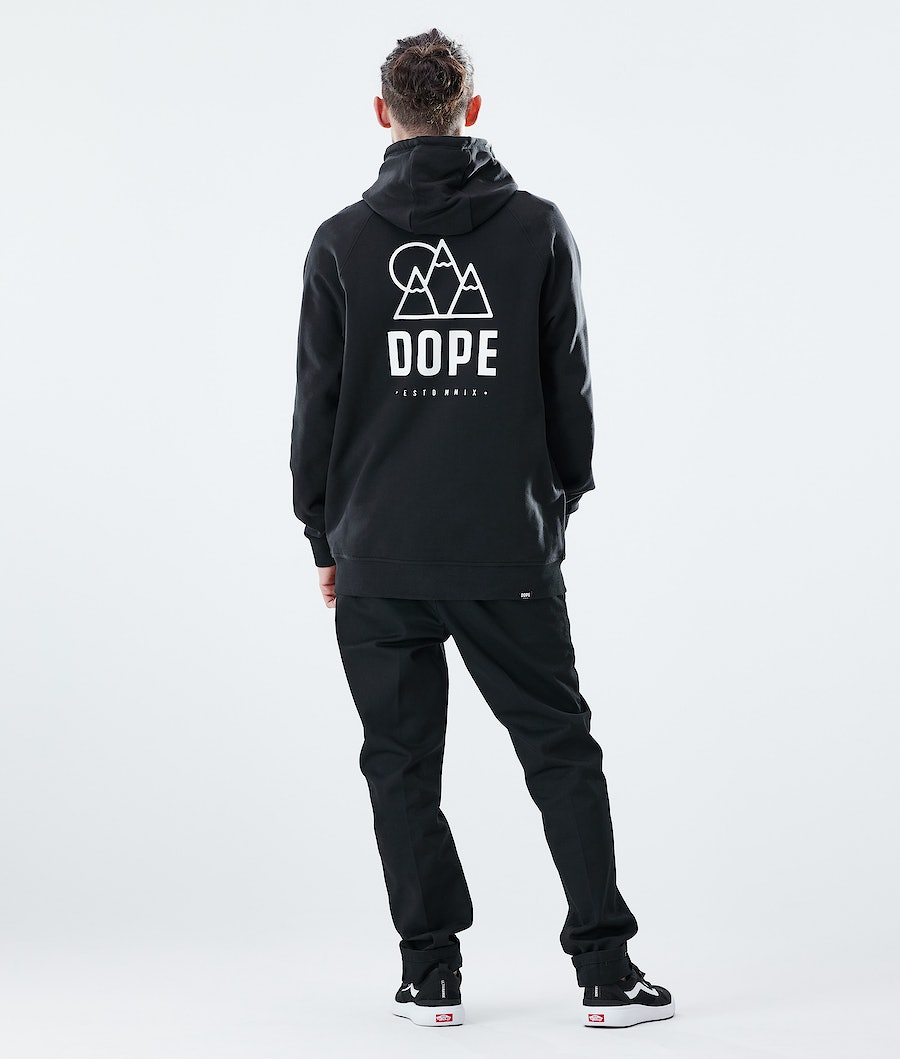 Dope Daily Rise Hoodie Herren Schwarz | 763-FZVAGD