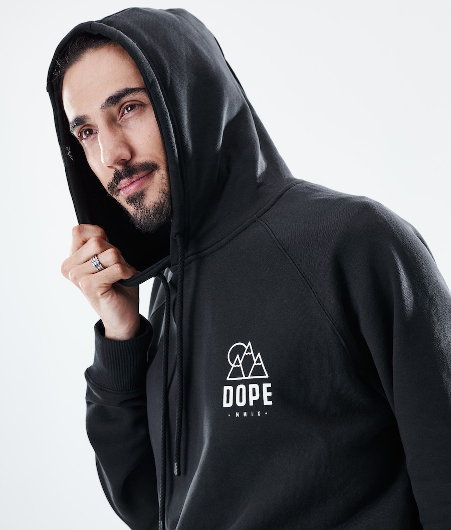 Dope Daily Rise Hoodie Herren Schwarz | 763-FZVAGD