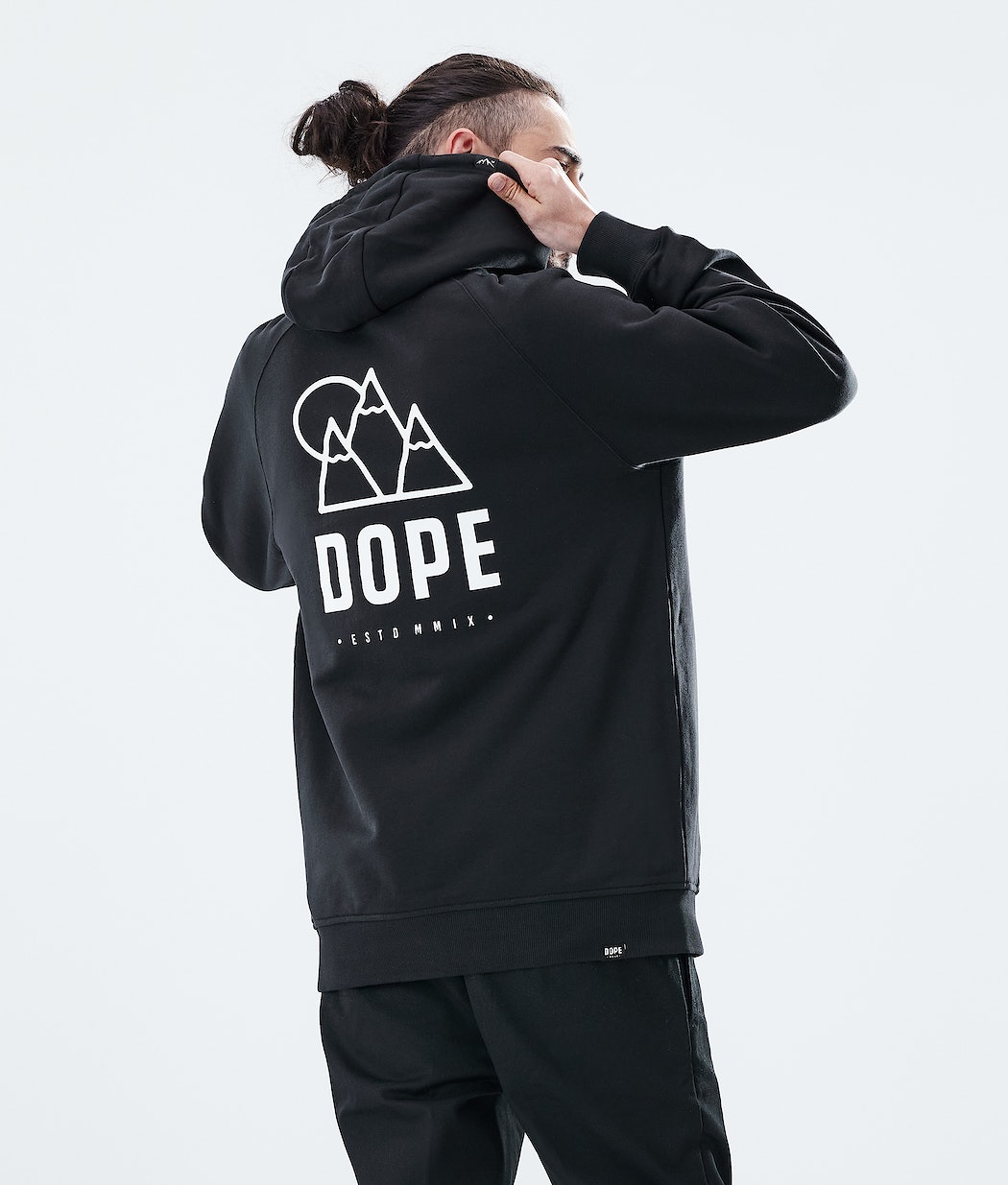 Dope Daily Rise Hoodie Herren Schwarz | 763-FZVAGD