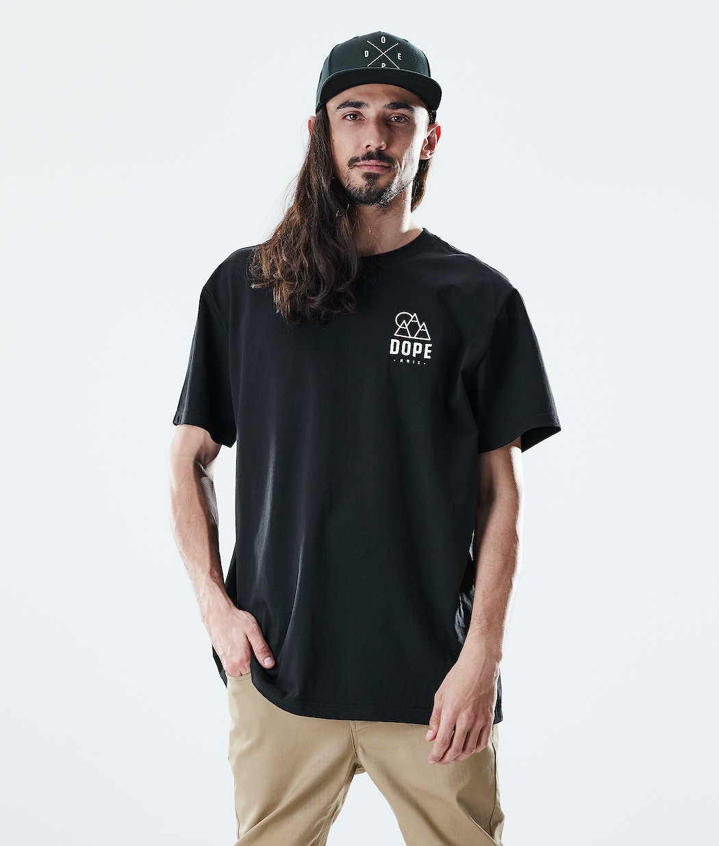 Dope Daily Rise T-Shirts Herren Schwarz | 247-YJXQSW