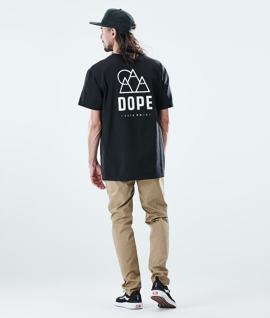 Dope Daily Rise T-Shirts Herren Schwarz | 247-YJXQSW